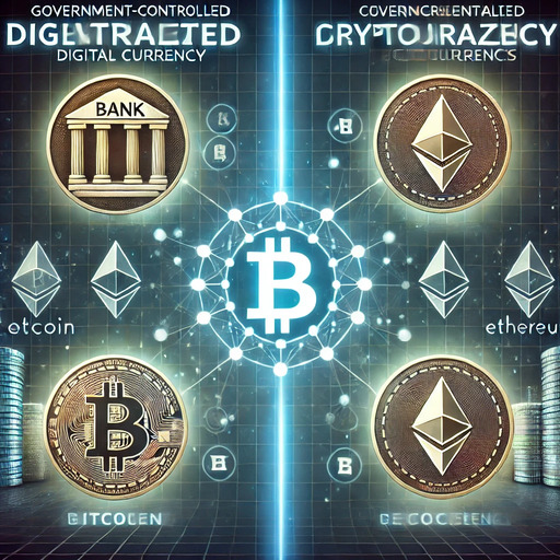 Digital Currency vs Cryptocurrency What’s the Difference - Dtechunt