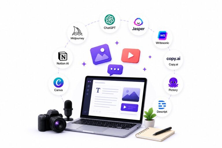 Top AI Tools for Content Creators - Dtechunt