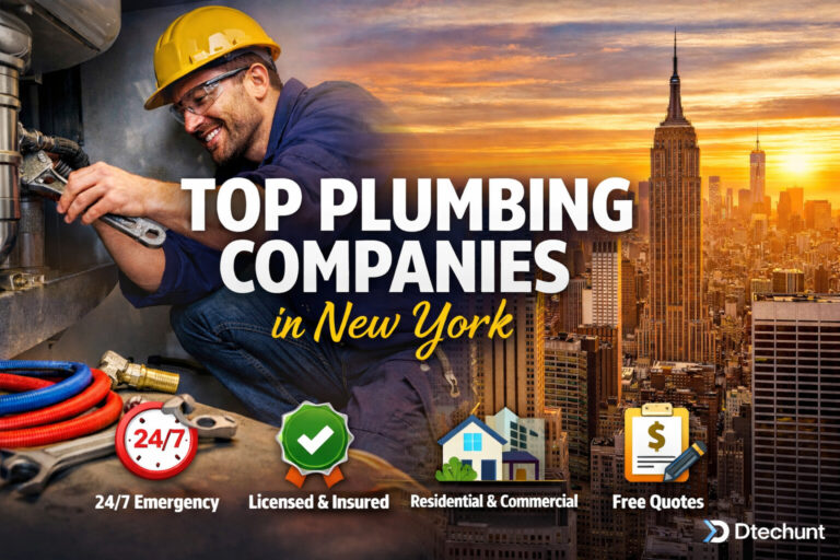 Top Plumbing Companies in New York - Dtechunt